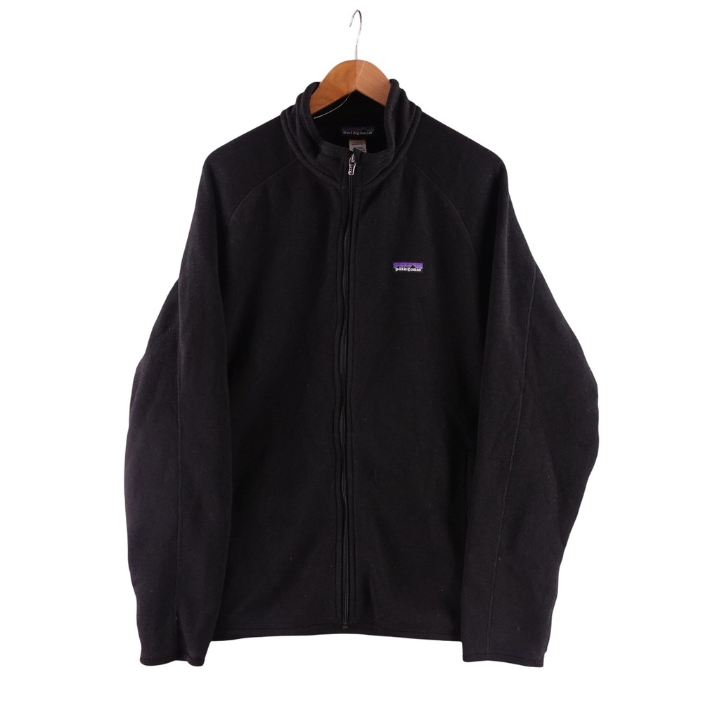 Patagonia Mens XL Better Sweater Full Zip Fleece Jacket Black 25527